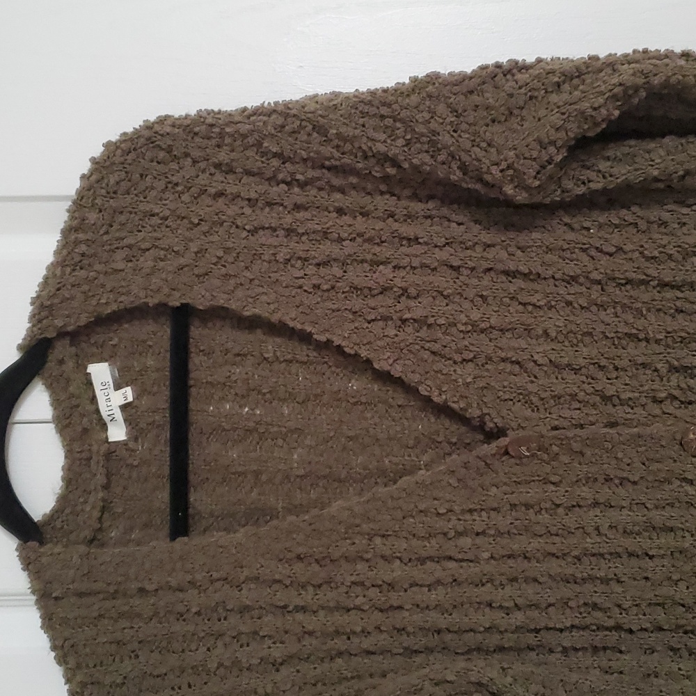 Pinkblush Popcorn Knit Longline Cardigan M/L